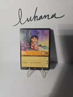 Disney Lorcana Lilo Making a Wish Rare Non Foil NM First Chapter 9/204 - Image 1