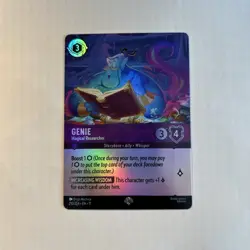 Disney Lorcana Winterspell #210/204 Epic Genie Magical Researcher Cold Foil - Image 1