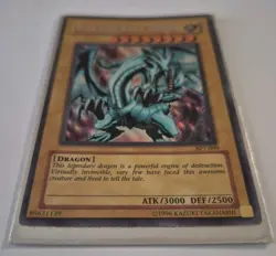BLUE EYES WHITE DRAGON *** ULTRA RARE ORIGINAL (MP) YUGIOH! Yu-Gi-Oh! Card - Image 5