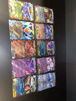 Pokemon Phantasmal Flames Complete Set of EX Double Rares, 10 Card Lot All NM - Image 1