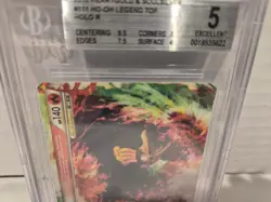 Ho-Oh Legend Top Holo 111/123 HG SS 2010 Vintage Pokemon Card BGS 5 Excellent - Image 5