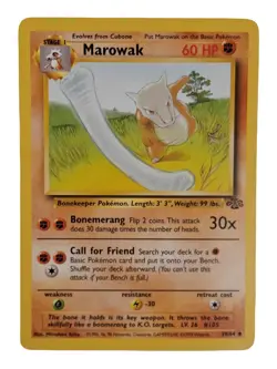 Marowak 39/64 Jungle Rare 1999 WOTC Pokemon Card Non Holo - Image 1