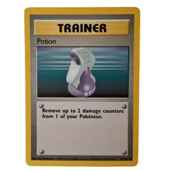Potion 94/102 Base Set 1999 WOTC Pokemon Trainer Card LP - Image 1