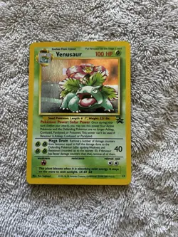 Pokemon TCG Venusaur 13/53 Wotc Black Star Promo Holo Card 1999 English - Image 1
