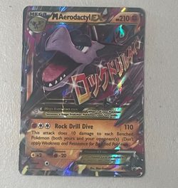 Pokemon TCG M Aerodactyl EX Rare Card XY98 XY Promo - Image 1