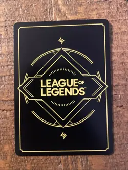 Riftbound Loose Cannon English Jinx Legend card 251/298 FULL ART FOIL seal - Image 2