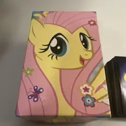 Enterplay My Little Pony CCG Premiere Lot Fluttershy Deck Box Dice 90+ Cards - Image 1