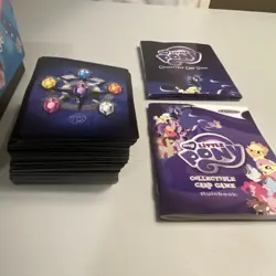 Enterplay My Little Pony CCG Premiere Lot Fluttershy Deck Box Dice 90+ Cards - Image 4