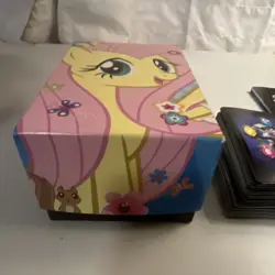 Enterplay My Little Pony CCG Premiere Lot Fluttershy Deck Box Dice 90+ Cards - Image 5
