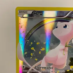 Pokemon TCG Card 2016 Mew XY110 Holo Holographic Black Star Promo NM-LP - Image 3