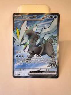 Pokemon TCG Kyurem EX Full Art Black Bolt 157/086 Card Near Mint/Mint Holo Rare - Image 1