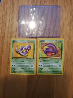 Ekans 1st Edition Pokemon Card Lot Vintage WOTC - Image 1