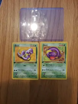 Ekans 1st Edition Pokemon Card Lot Vintage WOTC - Image 2
