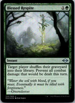 Blessed Respite U Foil Modern Horizons 2 150 LP-NM - Image 1