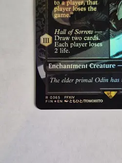 MTG Final Fantasy Summon: Primal Odin (Borderless) Foil #365 Rare - Image 3