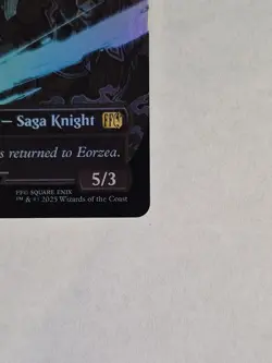 MTG Final Fantasy Summon: Primal Odin (Borderless) Foil #365 Rare - Image 4