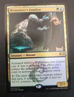 Biomancer's Familiar Ravnica Allegiance MTG Foil Lightly Played - Image 1