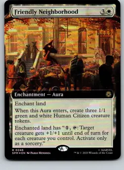Friendly Neighborhood Foil SPM #246 MTG - Image 1