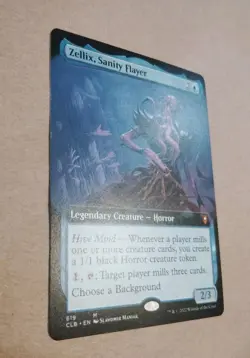 MTG - ZELLIX SANITY FLAYER - MYTHIC - NM - CLB - EXTENDED ART - PACK FRESH - Image 2