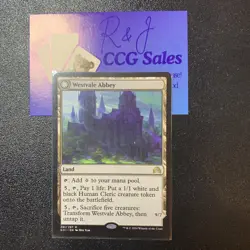 MTG - Westvale Abbey - Shadows over Innistrad - Near Mint - Image 1