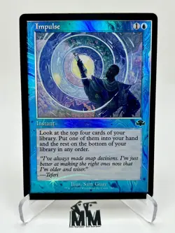 MTG - Impulse (Retro Frame Foil) - Dominaria Remastered NM/M Condition - Image 1