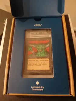 Arabian Nights Juzam Djinn BGS 8.5 Graded Magic MTG (9081) - Image 3