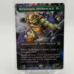 Michelangelo, Weirdness to 11 (Borderless) Teenage Mutant Ninja Turtles Regular - Image 1
