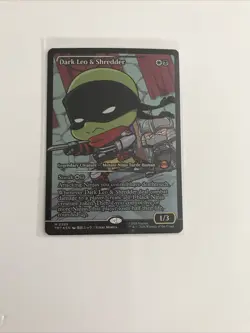 Dark Leo & Shredder (Showcase Foil) - 0289 - TMT Teenage Mutant Ninja Turtles NM - Image 1
