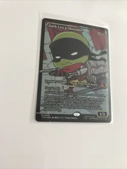 Dark Leo & Shredder (Showcase Foil) - 0289 - TMT Teenage Mutant Ninja Turtles NM - Image 4