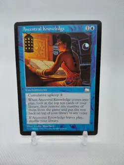 Magic The Gathering Weatherlight Ancestral Knowledge NM - Image 1