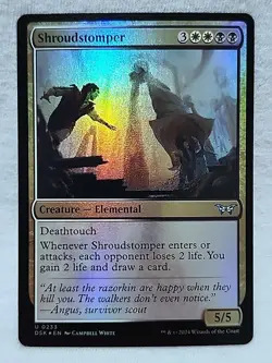Shroudstomper 0233 Foil Uncommon Duskmourn: House of Horror - Image 1