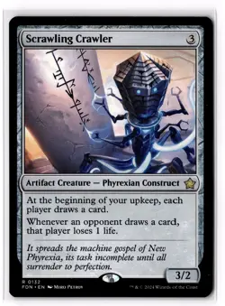 Scrawling Crawler 132 Foundations Normal NM - Image 1