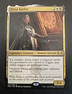 Teysa Karlov Ravnica Allegiance MTG Regular Near Mint - Image 1