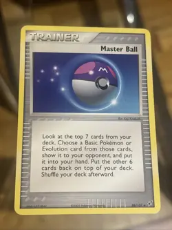 Master Ball 88/107 Deoxys Regular Pokemon Card - Image 1