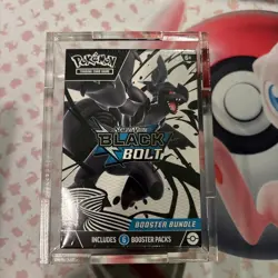 Pokemon TCG Black Bolt Booster Bundle - New Factory Sealed with Acrylic Case - Image 1