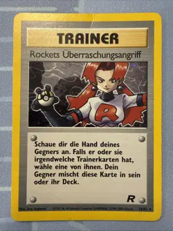 Rockets Uberraschungsangriff 16/82 Pokemon Card German Holo - Image 1