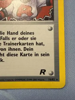 Rockets Uberraschungsangriff 16/82 Pokemon Card German Holo - Image 4