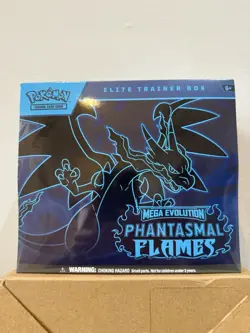 Pokemon TCG Phantasmal Flames ETB Elite Trainer Box Brand New IN HAND - Image 1