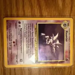 Pokemon TCG Haunter 6/62 Holo Rare Fossil Unlimited 1999 WOTC VTG LP/MP - Image 1