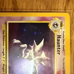 Pokemon TCG Haunter 6/62 Holo Rare Fossil Unlimited 1999 WOTC VTG LP/MP - Image 3