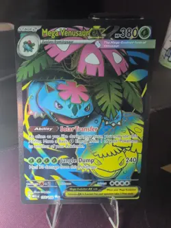 Pokemon Mega Venusaur EX 155/132 Me01: Mega Evolution Holo NM/M - Image 1
