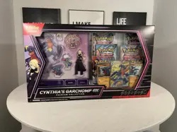 Pokemon TCG Cynthia's Garchomp ex Premium Collection Box Lot Of (6) Sealed + New - Image 4