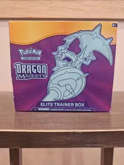 Pokemon Dragon Majesty Elite Trainer Box Trading Card Game - Image 1