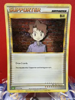 Bill Supporter 018/034 CLC Holo Pokemon Classic English NM #822 - Image 1