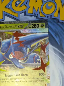 Mega Heracross Ex 004/094 & Mega Camerupt Ex 022/132 Mega Evolutions Pokemon Tcg - Image 4