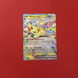 Pikachu ex Surging Sparks Ultra Rare Pokemon TCG 057/191 Scarlet & Violet - Image 1