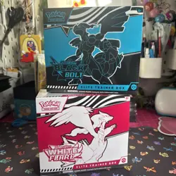 Pokemon TCG Black Bolt & White Flare Elite Trainer Box ETB Sealed - Image 1