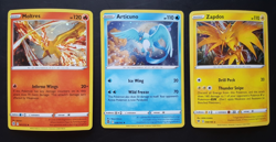 Zapdos 48/185 Articuno 036/195 Moltres 021/172 Pokemon TCG Cosmos Holo Promo Set - Image 1