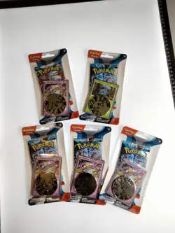 Blister Packs Pokemon Scarlet Violet Paradox Rift Cards LOT of 5 Factory Sealed - Image 2