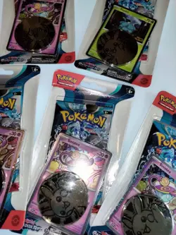Blister Packs Pokemon Scarlet Violet Paradox Rift Cards LOT of 5 Factory Sealed - Image 4